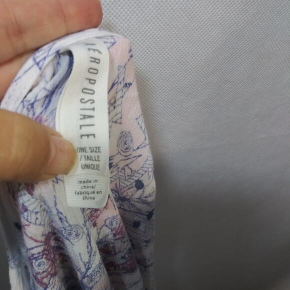 Aeropostale Light weight Floral Burst Cover Up Cardigan Size OS - Picture 8 of 9